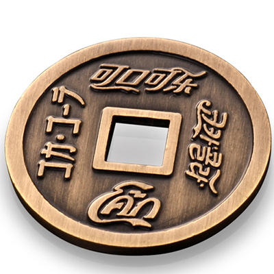 Custom Police Coins in Antiqued Copper(028)