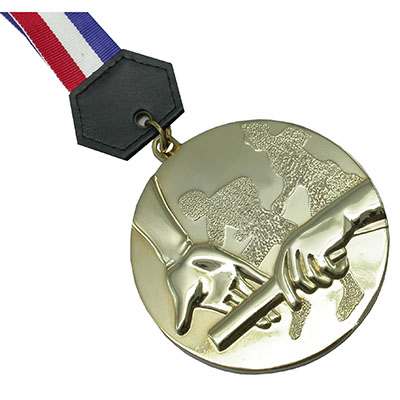 Custom 3D Medal/Medallion in Matte Finishing(001)