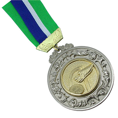 Zinc Alloy Medal/Medallion in Two Tone Finishing(020)