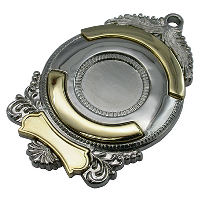 Big Zinc Alloy Medal/Medallion in Two Tone Finishing(021)