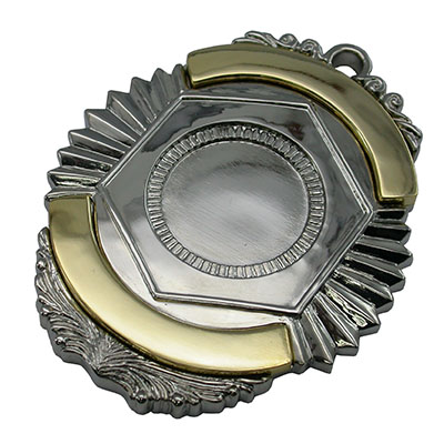 Big Zinc Alloy Medal/Medallion in Two Tone Finishing(021)