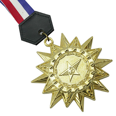 Zinc Alloy Medal/Medallion in Gold Finishing(022)