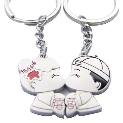 Custom Metal Promotional Keychains for Romance(007)