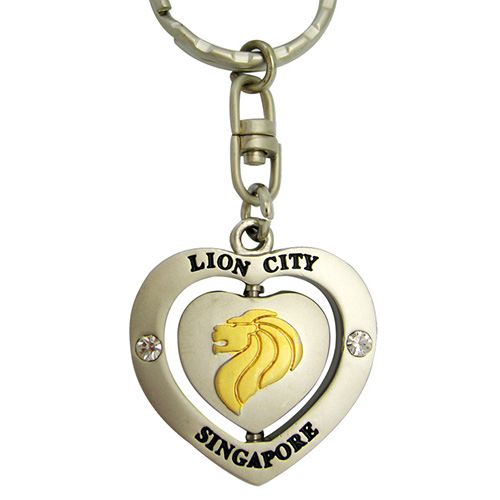 Custom Promotional Keychain with Spinner (012)