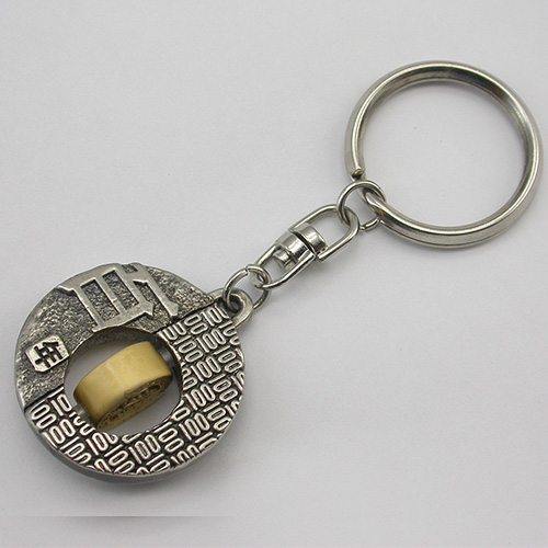 Custom Promotional Keychain with Spinner (012)