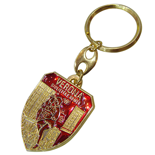 Custom Police Keychain in Soft Enamel (015)