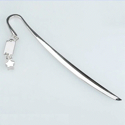 Zinc alloy Bookmark with Pendant(011)