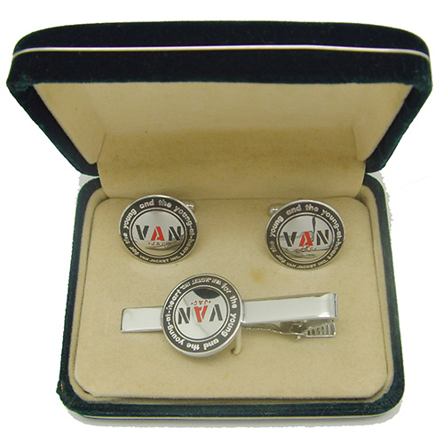 Cufflinks & Tie Clip as set(007)