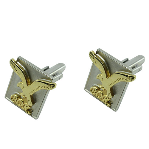 Gold+Nickel Finishing Cufflinks(020)