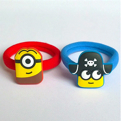 Custom PVC Hair Ring for Kids(006)