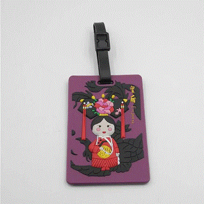Custom PVC Luggage Tag(013)