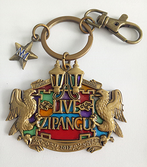 Custom Keychain in Glass Enamel(025)