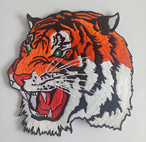 Custom made Tiger embroidery patch(021)