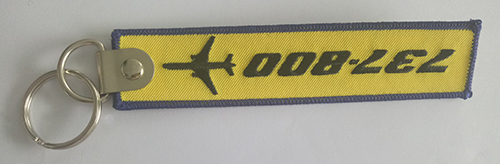 Custom made embroidery keychain(006)