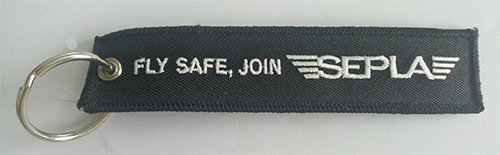 Custom made embroidery keychain(006)
