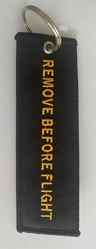 Custom made embroidery keychain(005)