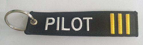 Custom made embroidery keychain(007)