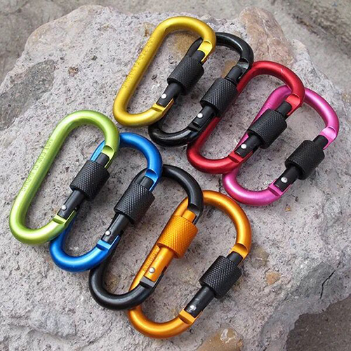 Aluminum Alloy Carabiner (stock and custom)(010)