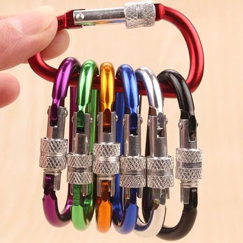 Aluminum Alloy Carabiner (stock and custom)(012)