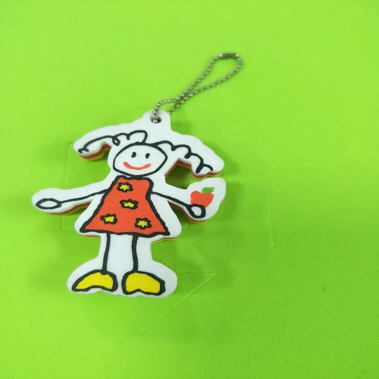 Custom EVA floating keyrings(004)