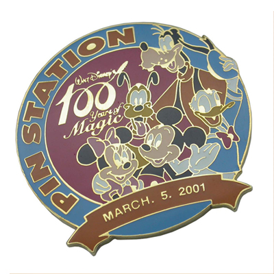 Soft Cloisonne Pin with great details(007)