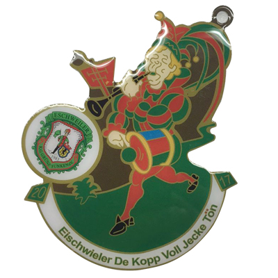 Offset Print Badge in irregular shape(013)