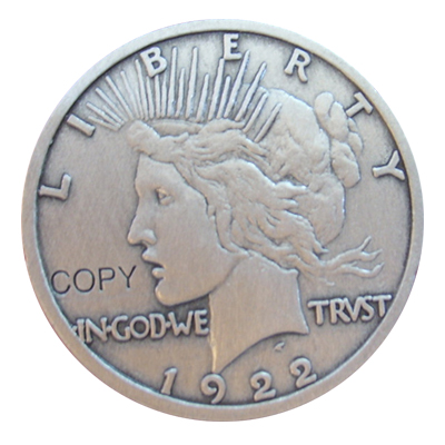 Antiqued Challenge coin for Liberty(004)
